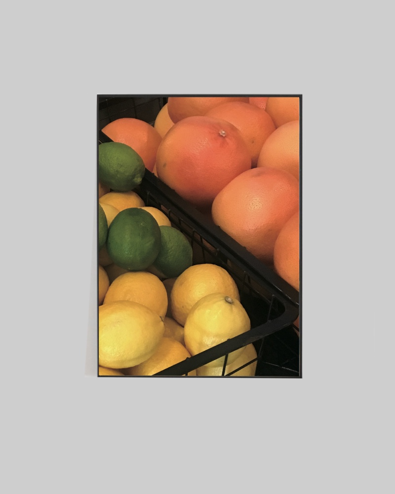 [poster] orange &amp; lime &amp; lemon